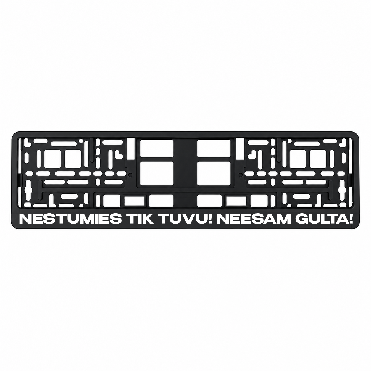 NESTUMIES TIK TUVU! NEESAM GULTA
