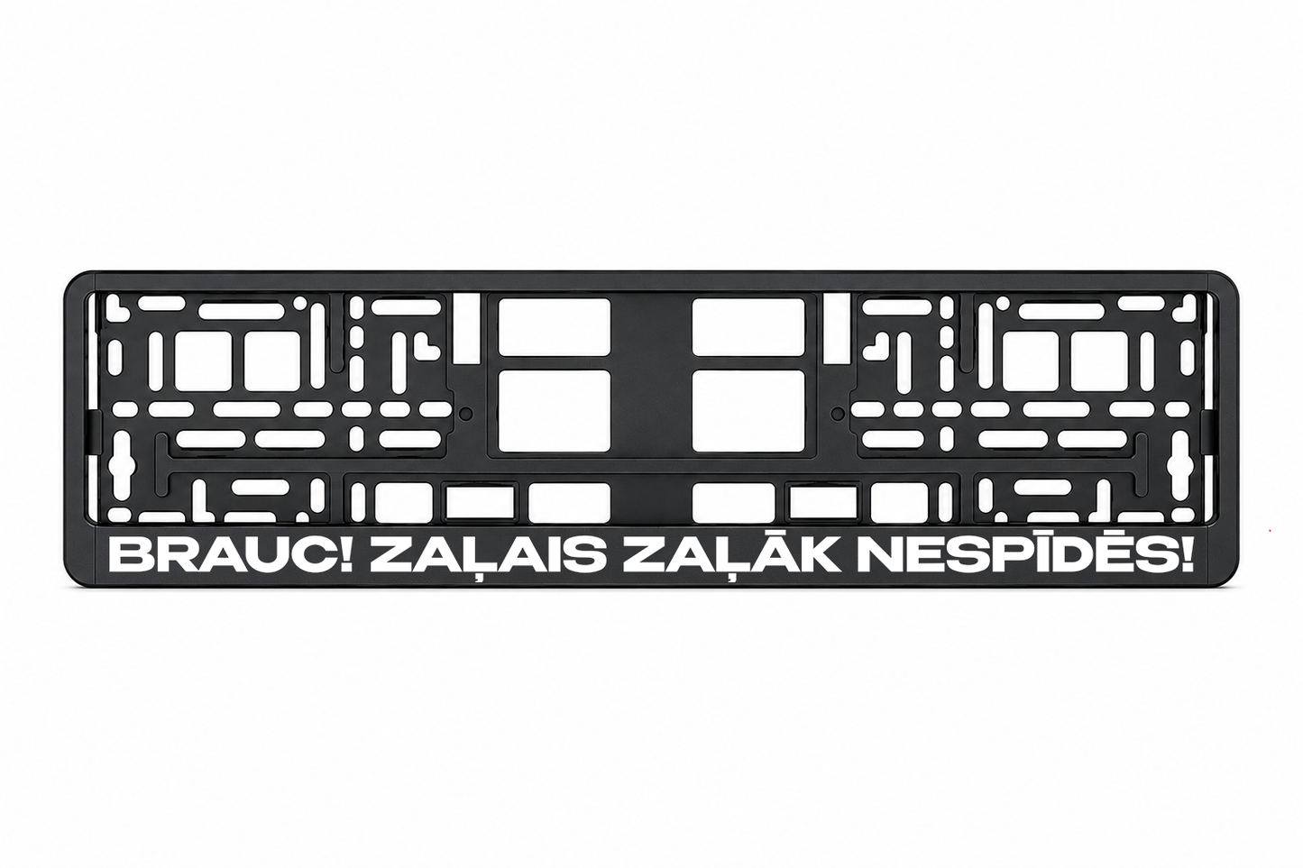 BRAUC! ZAĻAIS ZAĻĀK NESPĪDĒS!