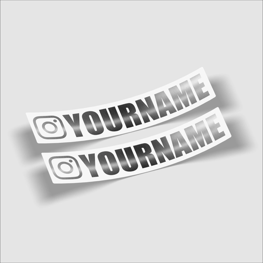 YOUR NAME STICKER
